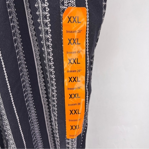 Jessica Simpson XXl black and white pants cadie b31 - Picture 3 of 6